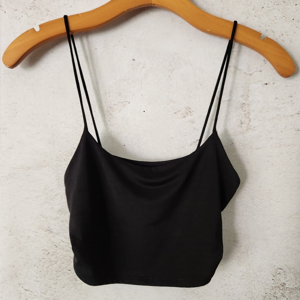 Black Fashion Nova Crop Top